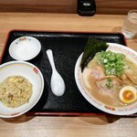 餃子の王将 - 料理写真:餃子の王将ラーメンセット 1246円