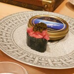 鮨 尚充 - ネギとろにキャビア