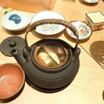 鮨 尚充 - 松茸とのどぐろの土瓶蒸し