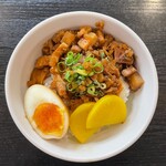 麺場神徳 - ルーロー飯