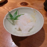 魚 しんのすけ - 白海老　雲丹を取ってみたら