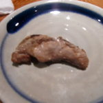 魚 しんのすけ - 鮪の頬肉が焼けた