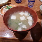 魚 しんのすけ - 味噌汁