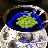 京懐石 吉泉 - えんどう豆の蜜煮
