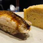 すしやのたい悟 - 穴子、　たまご焼き　季をかえて一つのお店へ通う幸せの発見がある。