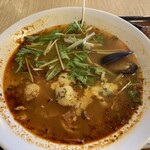 浄土ヶ浜レストハウス - イタリアンラーメン　海鮮トマト
