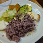 キッチン ブルー グローブ - 最後のワンプレート