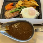 赤坂 - ビーフステーキ&ハンバーグ（ソース）