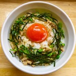 麺場 神徳 - 玉子かけご飯