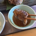 ご馳走家 ゆたか - いけだ牛ハンバーグ