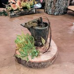 Seminare Karuizawa - 冬瓜と里芋の二層スープに発酵野菜。翔栄さんの野菜が好調なのはモチベーションが上がる要因かもですね