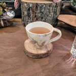 Seminare Karuizawa - 艾草茶。料理搭配温暖饮品