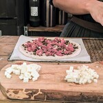 Seminare 輕井澤 - このサイズでなければ美味しくないのでお客が一人でもこれで焼くそうです。自分のお料理を深掘っていますよね