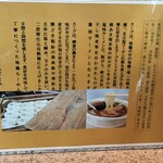 ラー麺専門店 こしがや - 拘り書き