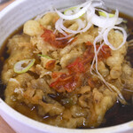 立喰生そば 長寿庵 - 天ぷらそば＠税込400円