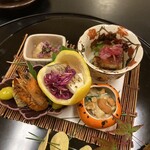 エクシブ琵琶湖　 - 懐石料理①