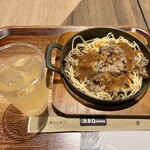 Tenjin BB Cuisine - Beef Butter Grill A la carte M (JAF Special – Extra 20g of Meat), Highball