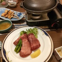 伝承千年の宿 佐勘 - 分厚い牛タン
