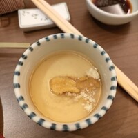 伝承千年の宿 佐勘 - ウニのフラン