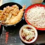 小諸そば - 舞茸天丼セット　680円