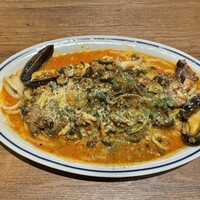 Seafood bar Ermitage 代々木店 - 絶望オリジナル辛いペスカトーレ