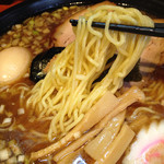 特製 魚介中華そば 麺 リフトアップ！