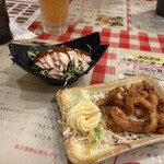 氷花餃子 - イカゲソ＆バンバンジー