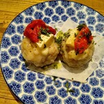 大衆バル29man - カマンベールトマト焼売　550円