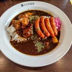 CoCo壱番屋 - 料理写真:カシミールチキンカレー大盛＋ソーセージ４本