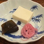 うな志ん - 前菜三種盛り