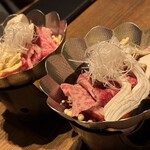 和食 了寛 - 常陸和牛と松茸のすき焼