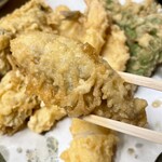 いもや - 天ぷら定食 カキ