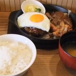 グリル デミ - 「鉄板ミックスグリルランチ」（９８０円）