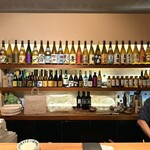 地酒と旬の味 ききや - カウンターから