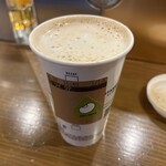 スターバックス・コーヒー - ドリンク写真:ソイラテ(ホット)!