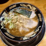 とんこつらぁ麺 松もと - Wスープ