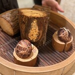 atelier HANADA - ・原木椎茸と思わせる一品