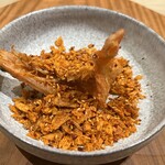 atelier HANADA - ・脱皮したてのエビの揚げ物