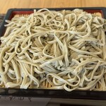手打そば かのん - 少し麺が太め