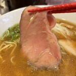 鶏そば専門店 らーめん風見鶏 - レア叉焼⁽⁽ૢ(⁎❝ົཽω❝ົཽ⁎)✧