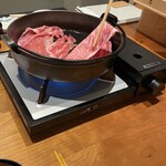 すき焼きと牛まぶし ももしき - 