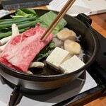 すき焼きと牛まぶし ももしき - 