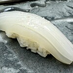 築地寿司清 - 剣先烏賊❗️