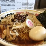 ストライク軒 NOODLE STUDIO - シモ流旨辛シュート味玉トッピング