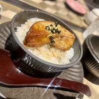 銀座 焼 新潟屋 - フォアグラキャビア丼