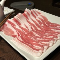 赤坂うまや - 黒豚のしゃぶしゃぶ鍋
