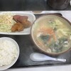 いちぎん食堂 - 241106水　沖縄　いちぎん食堂　味噌汁定食920円