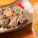 ギョウザバー・りん屋 - お好み焼き風餃子