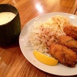 えこ贔屓 - 牡蠣フライ@たっぷりタルタルソース