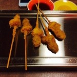 秋吉 神明店 - 串カツ